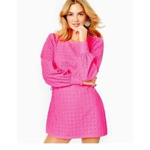 Lilly Pulitzer Aisha  Lace romper dress